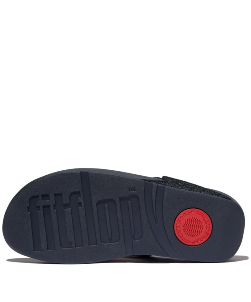 FitFlop صنادل فيت فلوب لولو المتلألئة، اللون: منتصف الليل البحري، الحجم: 8 (X03-399-060) - Image 5